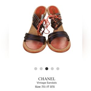 Chanel vintage Sandals